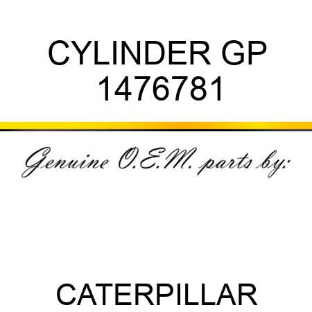 CYLINDER GP 1476781