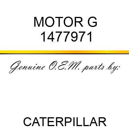 MOTOR G 1477971