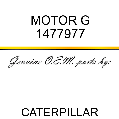 MOTOR G 1477977