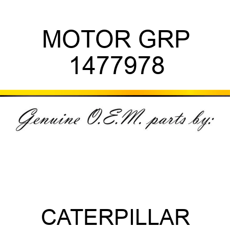 MOTOR GRP 1477978