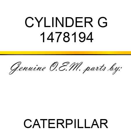 CYLINDER G 1478194