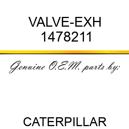 VALVE-EXH 1478211