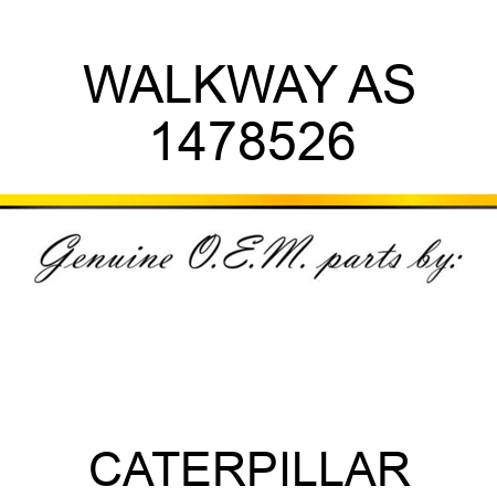 WALKWAY AS 1478526