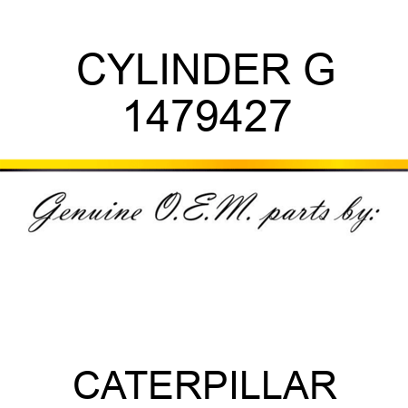 CYLINDER G 1479427