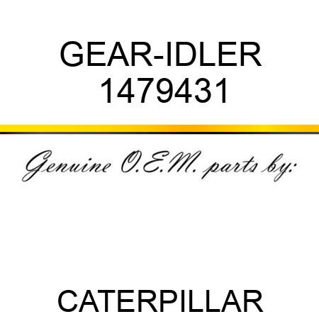GEAR-IDLER 1479431