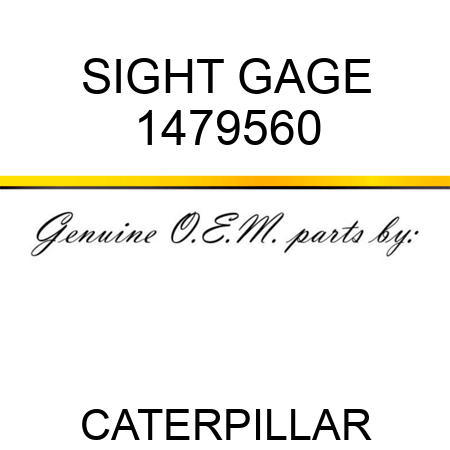 SIGHT GAGE 1479560
