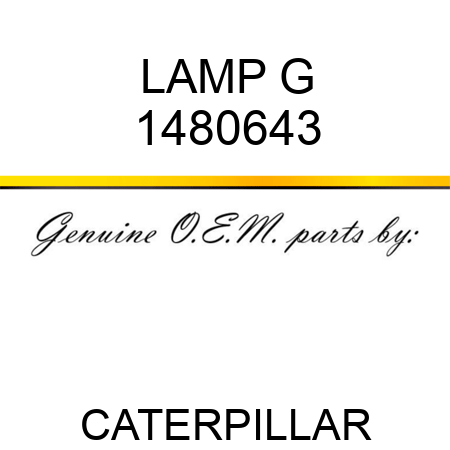 LAMP G 1480643