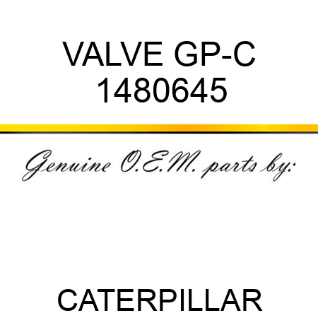 VALVE GP-C 1480645