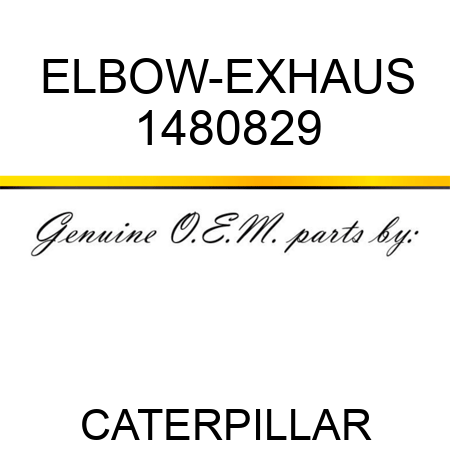 ELBOW-EXHAUS 1480829