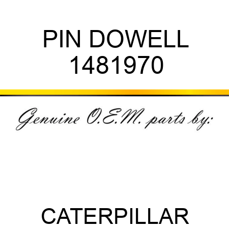 PIN DOWELL 1481970