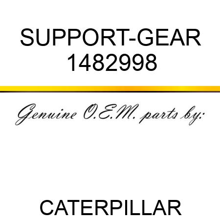 SUPPORT-GEAR 1482998