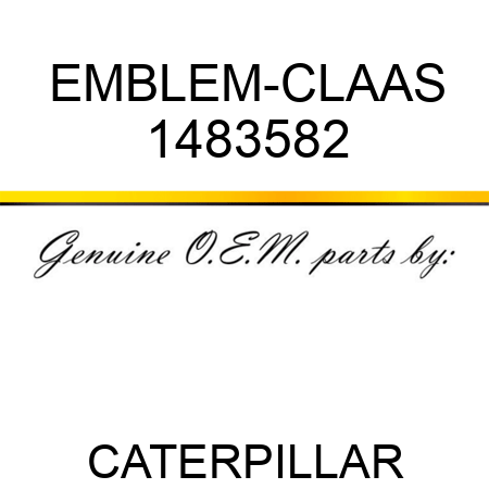 EMBLEM-CLAAS 1483582