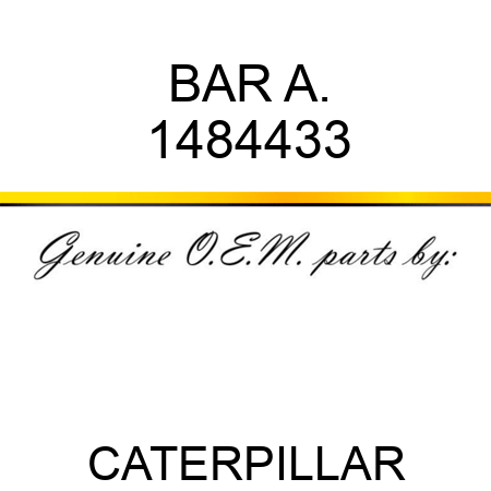 BAR A. 1484433