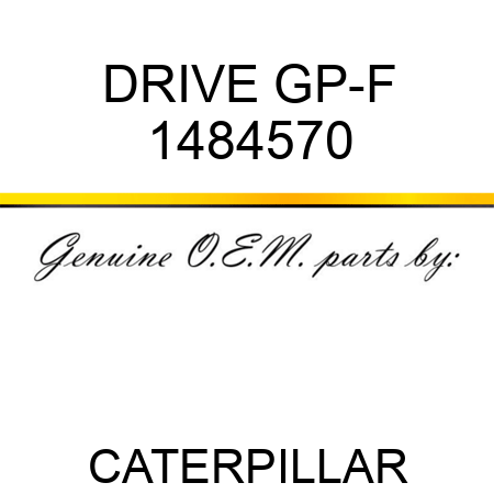 DRIVE GP-F 1484570