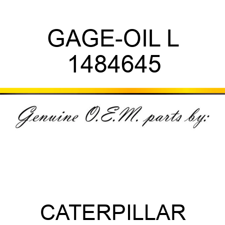 GAGE-OIL L 1484645