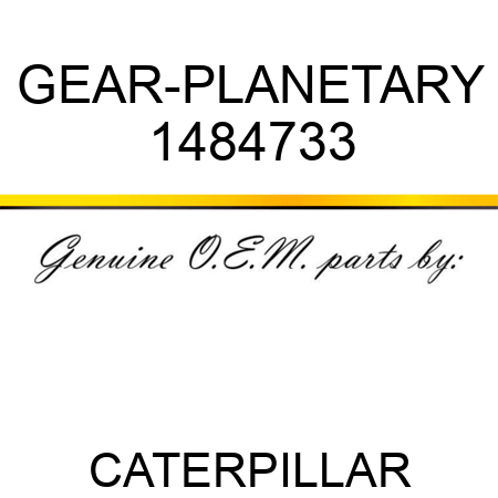 GEAR-PLANETARY 1484733