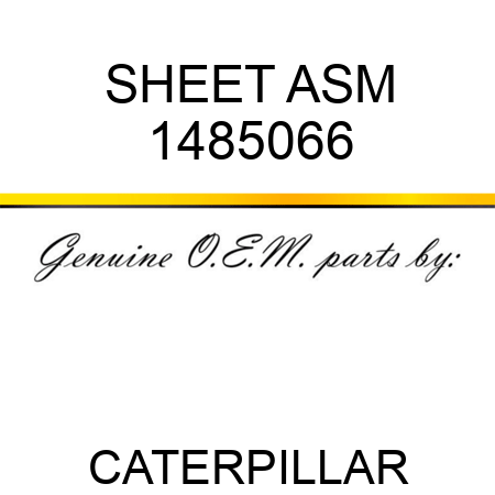 SHEET ASM 1485066
