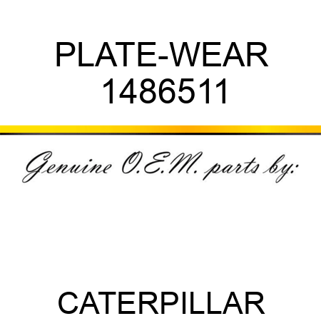 PLATE-WEAR 1486511