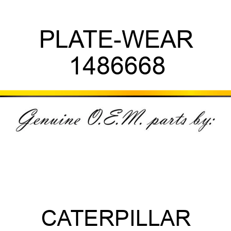 PLATE-WEAR 1486668