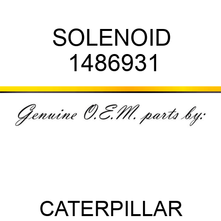 SOLENOID 1486931