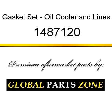 Gasket Set - Oil Cooler&Lines 1487120