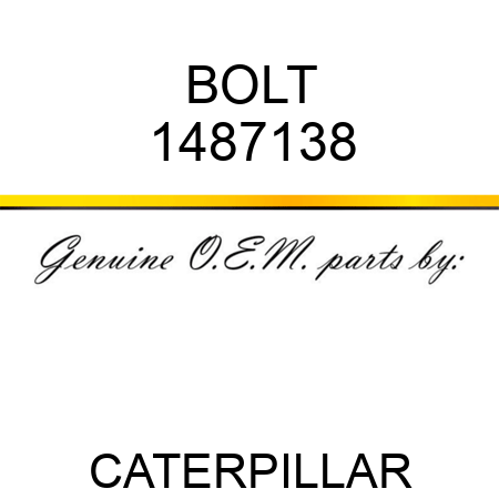 BOLT 1487138