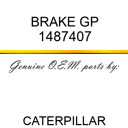 BRAKE GP 1487407