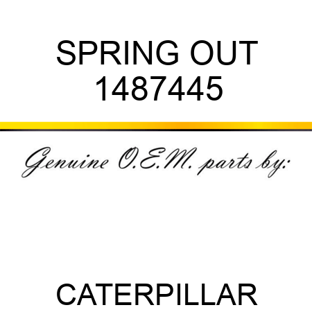 SPRING OUT 1487445