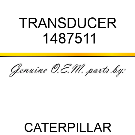 TRANSDUCER 1487511