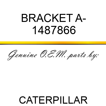 BRACKET A- 1487866