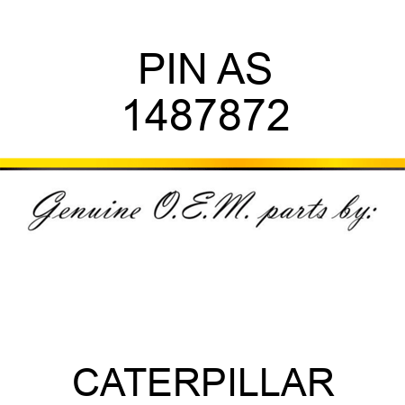 PIN AS 1487872