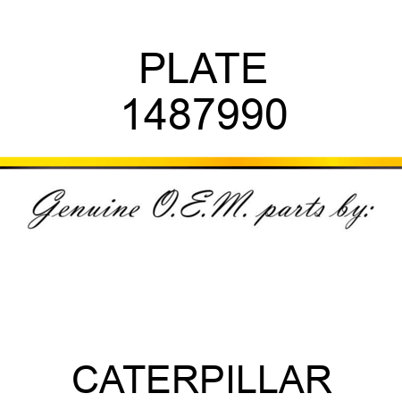 PLATE 1487990