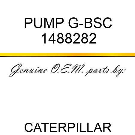 PUMP G-BSC 1488282