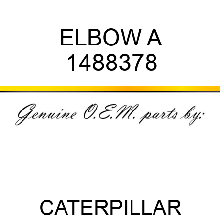 ELBOW A 1488378