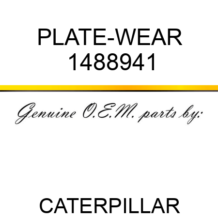 PLATE-WEAR 1488941