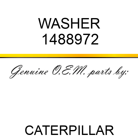 WASHER 1488972