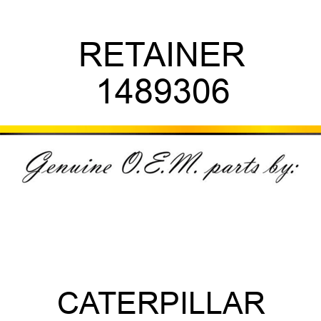 RETAINER 1489306