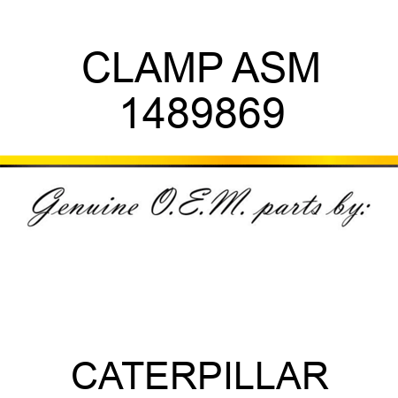 CLAMP ASM 1489869