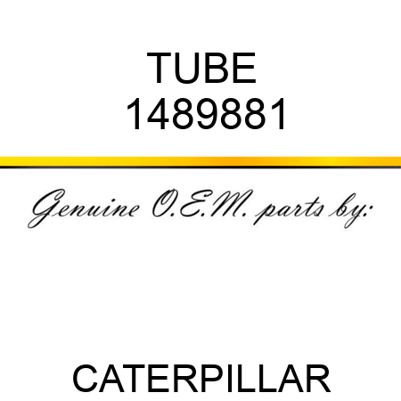 TUBE 1489881