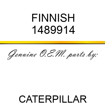 FINNISH 1489914