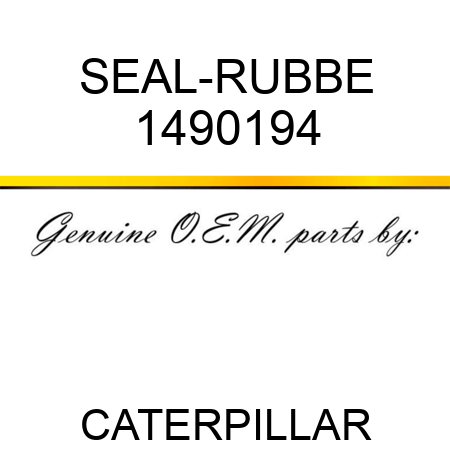 SEAL-RUBBE 1490194