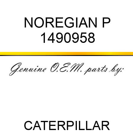 NOREGIAN P 1490958