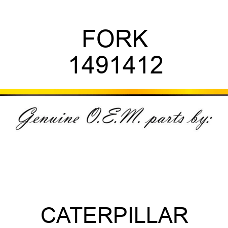 FORK 1491412
