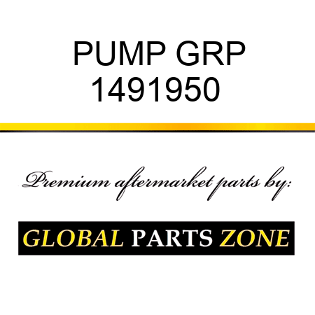 PUMP GRP 1491950 