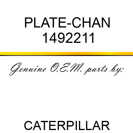 PLATE-CHAN 1492211