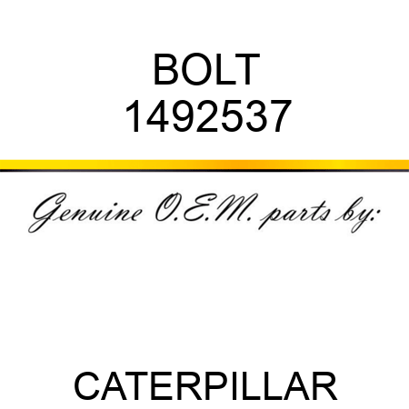 BOLT 1492537