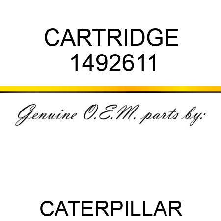 CARTRIDGE 1492611