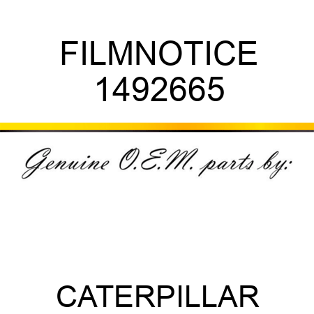 FILMNOTICE 1492665