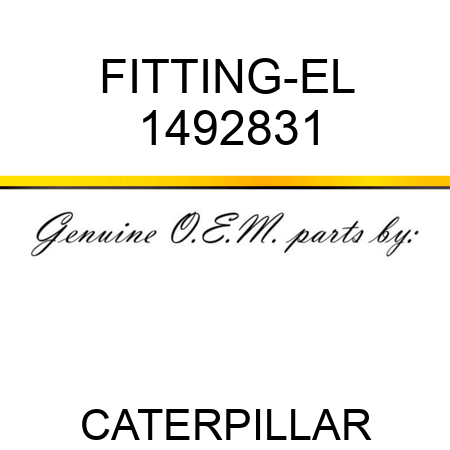 FITTING-EL 1492831