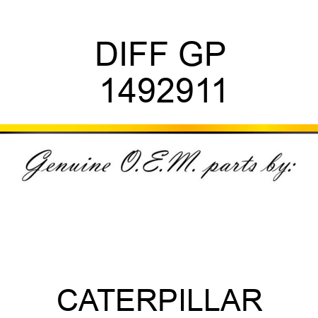 DIFF GP 1492911